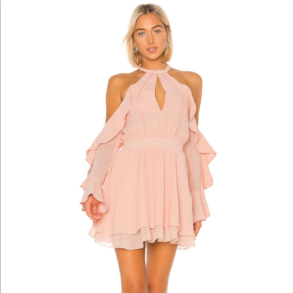 💖Revolve X House of Harlow Blush Dress 💖